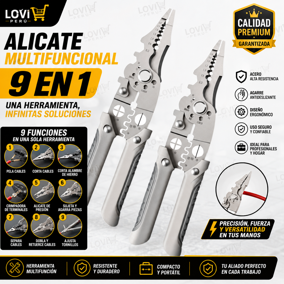 ALICATE MULTIFUNCIONAL PREMIUM