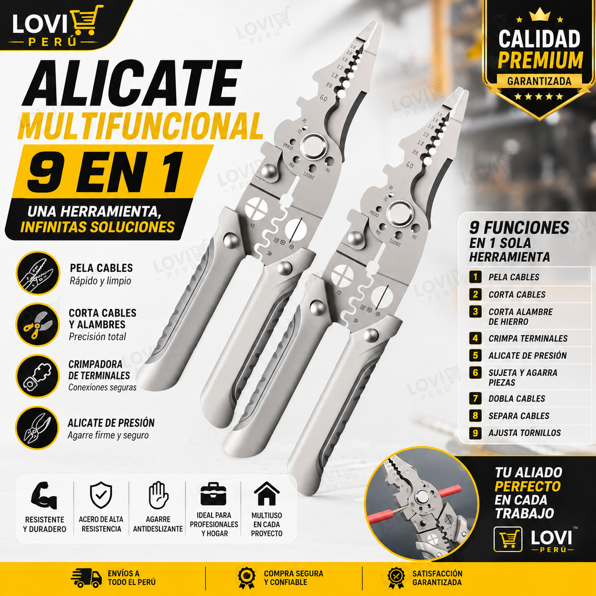 ALICATE MULTIFUNCIONAL PREMIUM