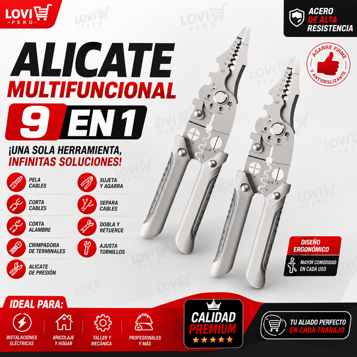 ALICATE MULTIFUNCIONAL PREMIUM